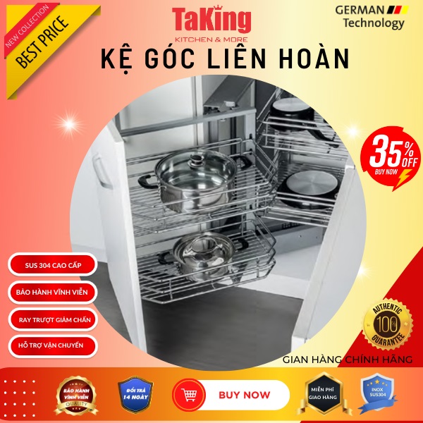 KỆ GÓC LIÊN HOÀN SUS304 TAKING