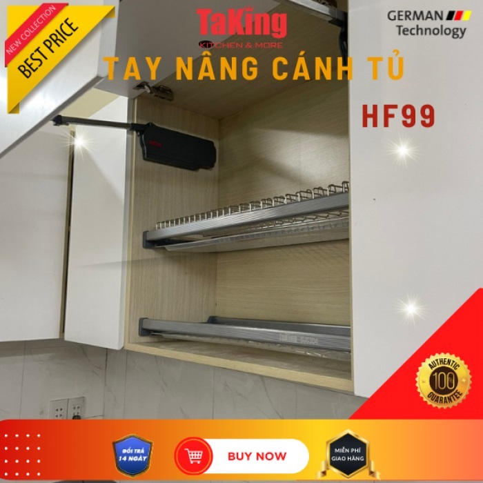 HỆ TAY NÂNG CÁNH ĐÔI CÓ ĐIỀU CHỈNH LỰC HF99 TAKING